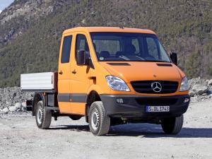 Mercedes-Benz Sprinter Double Cab Dropside 4x4 2009 года